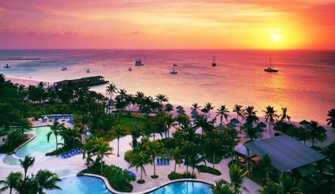 Hilton Aruba Caribbean Resort & Casino in Aruba, Caribbean for CME, CLE, and CE