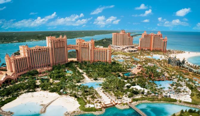 Atlantis Paradise Island in the Bahamas, Caribbean for CME, CLE, and CE