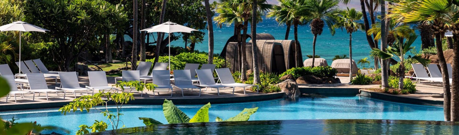 View of The Westin Maui Resort & Spa, Ka'anapali, Lahaina (Maui) Hawaii CME CLE CE destination. 