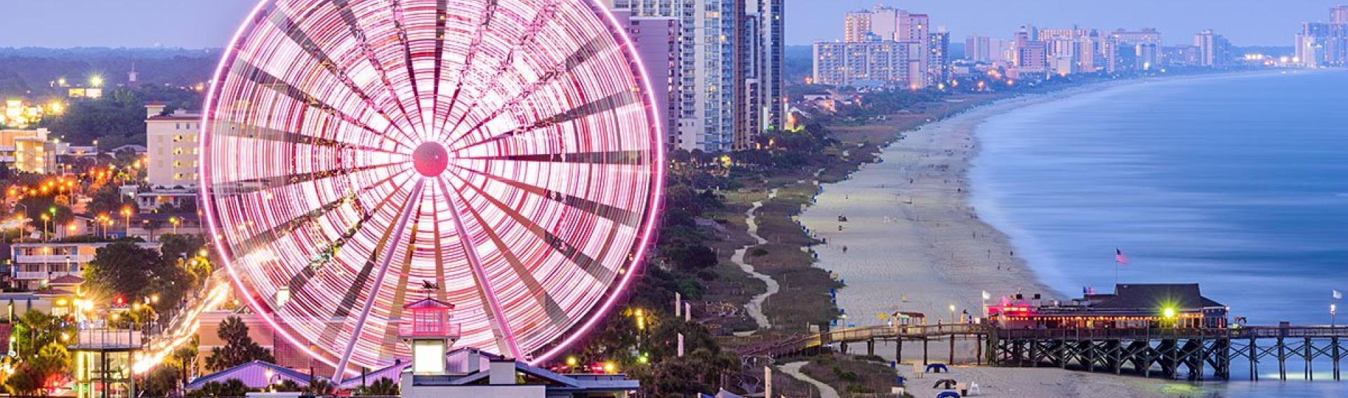 View of the Hilton Myrtle Beach Resort, Myrtle Beach, South Carolina CME CLE CE destination. 