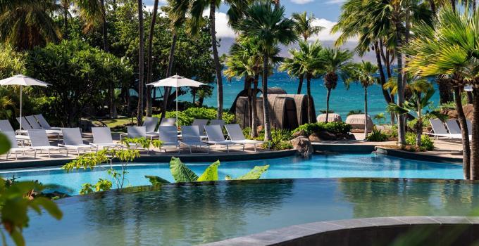 View of The Westin Maui Resort & Spa, Ka'anapali, Lahaina (Maui) Hawaii CME CLE CE destination. 