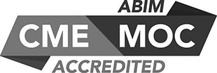 ABIM CME MOC accredited logo